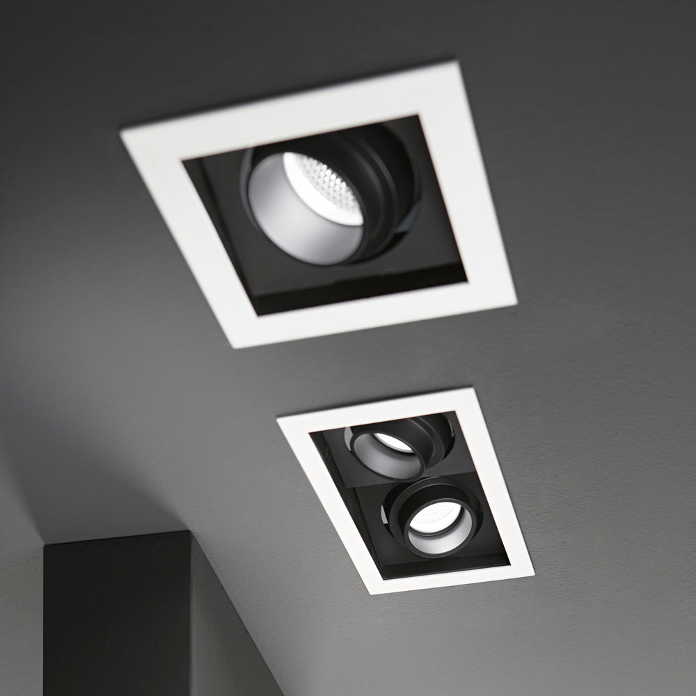 Incasso LED APOLLO antiriflesso con doppia orientabilità
