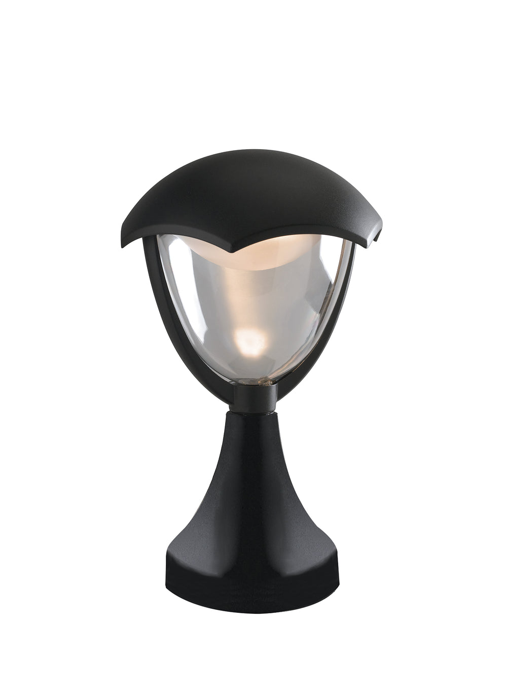 Lanterne de table LED d'extérieur Megan en aluminium moulé sous pression et diffuseur en polycarbonate