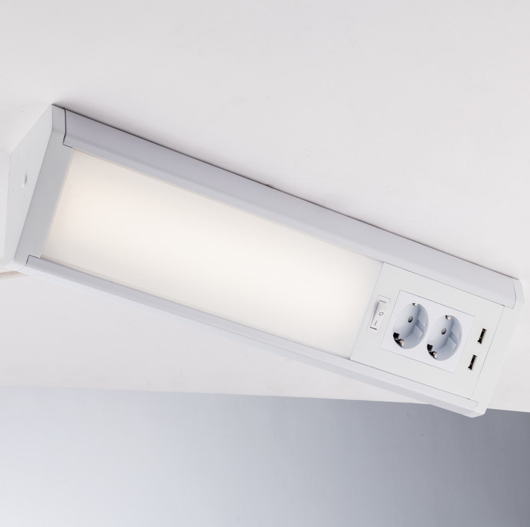Lampada sottopensile a LED integrato HABILIS, 15W, luce naturale