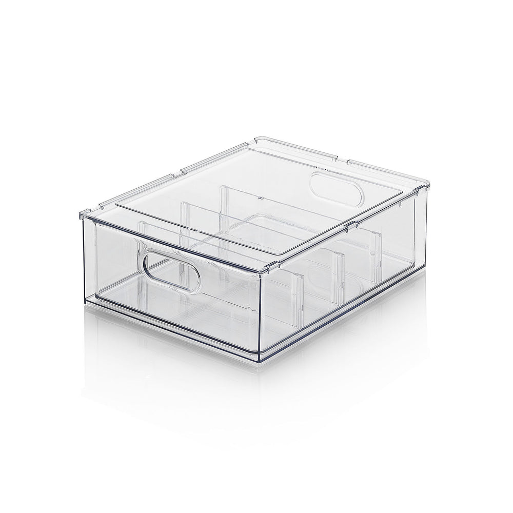 Cassetto con contenitore estraibile con tre divisori DUDE