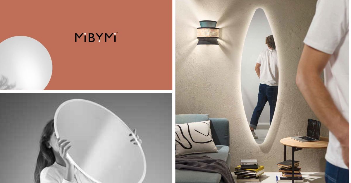 Copertina di presentazione per catalogo specchi