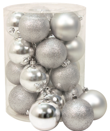 Cylinder 20 balls for Christmas tree