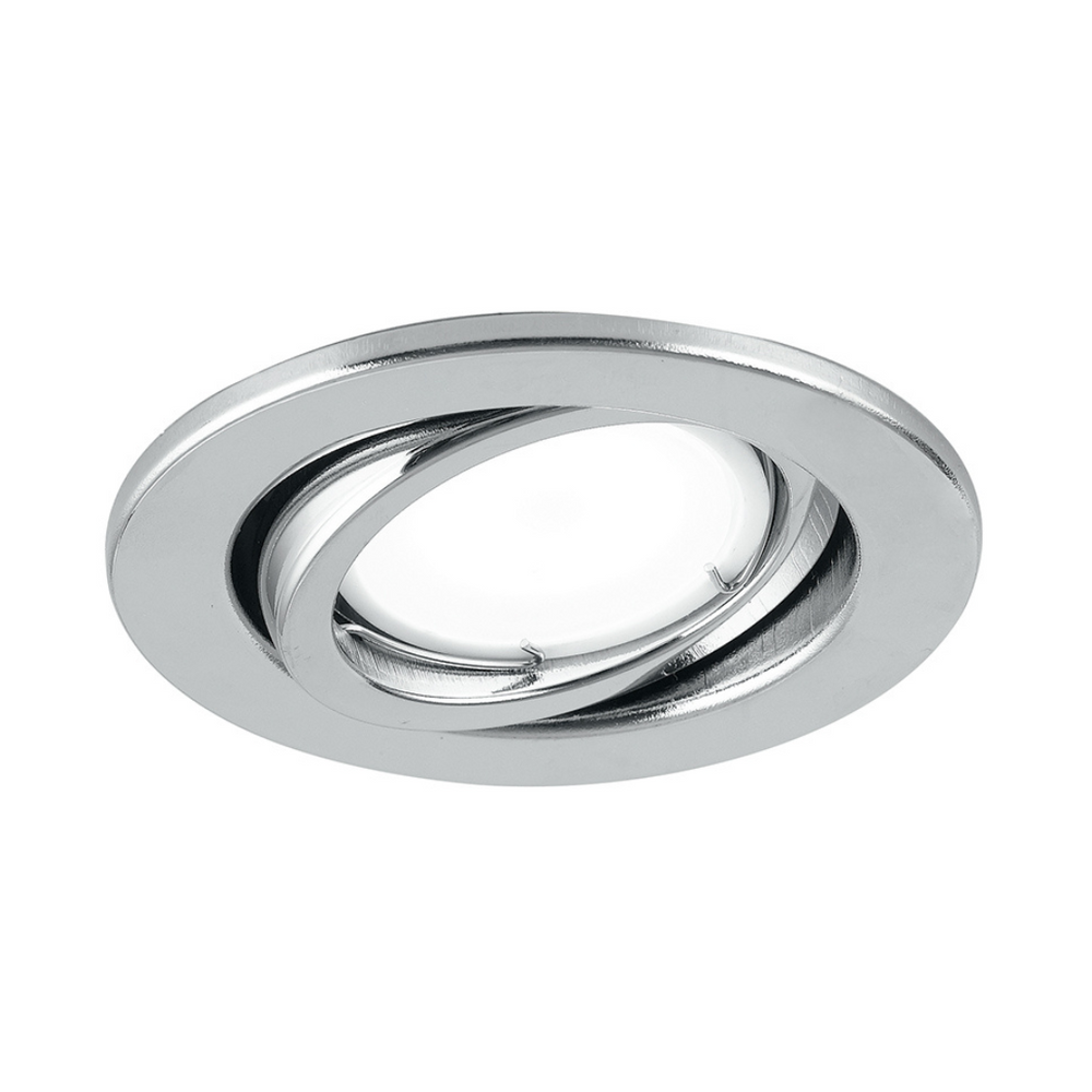 Kit 3 incassi MATRIX orientabili in metallo bianco con lampadine incluse