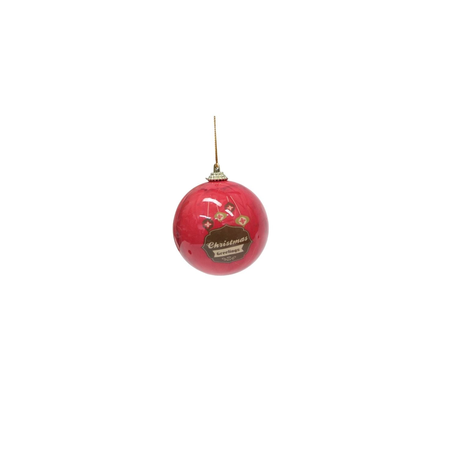 Set 7 sfere natalizie con stampe decorative assortite - FT-FeelThe