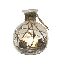 Bottiglietta con luci LED decorativa fantasie assortite - FT-FeelThe