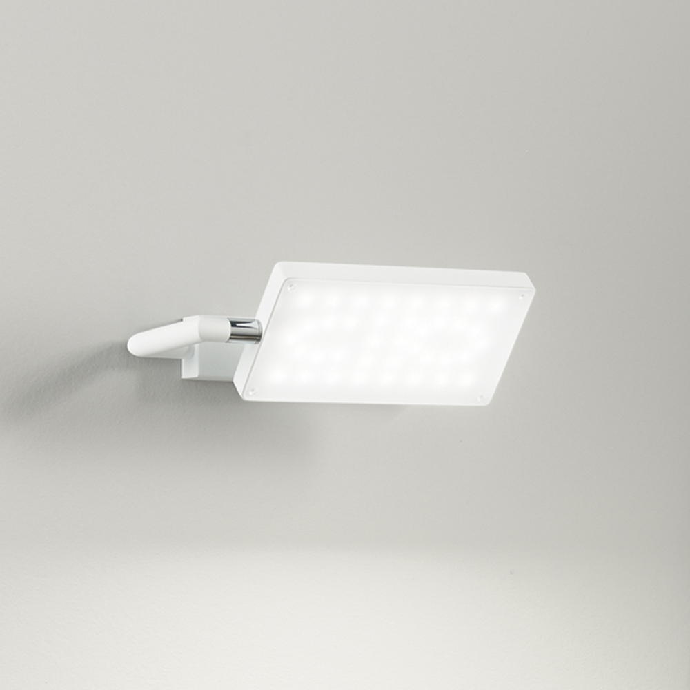 Applique LED BOOK orientabile in metallo