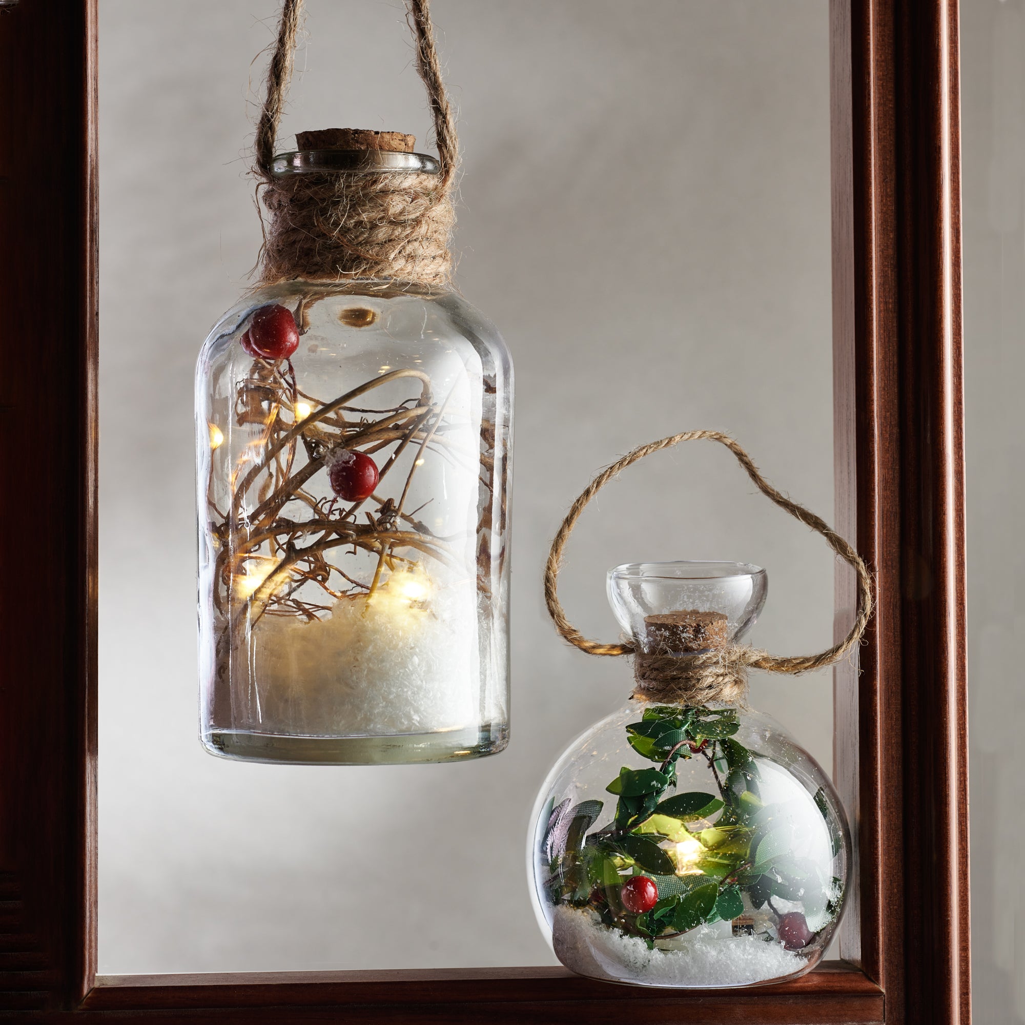 Bottiglietta con luci LED decorativa fantasie assortite - FT-FeelThe