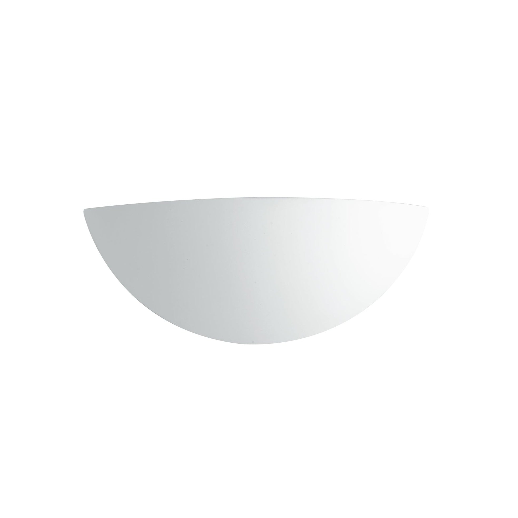 Applique ABEL in gesso bianco verniciabile con illuminazione verso l'alto - FT-FeelThe
