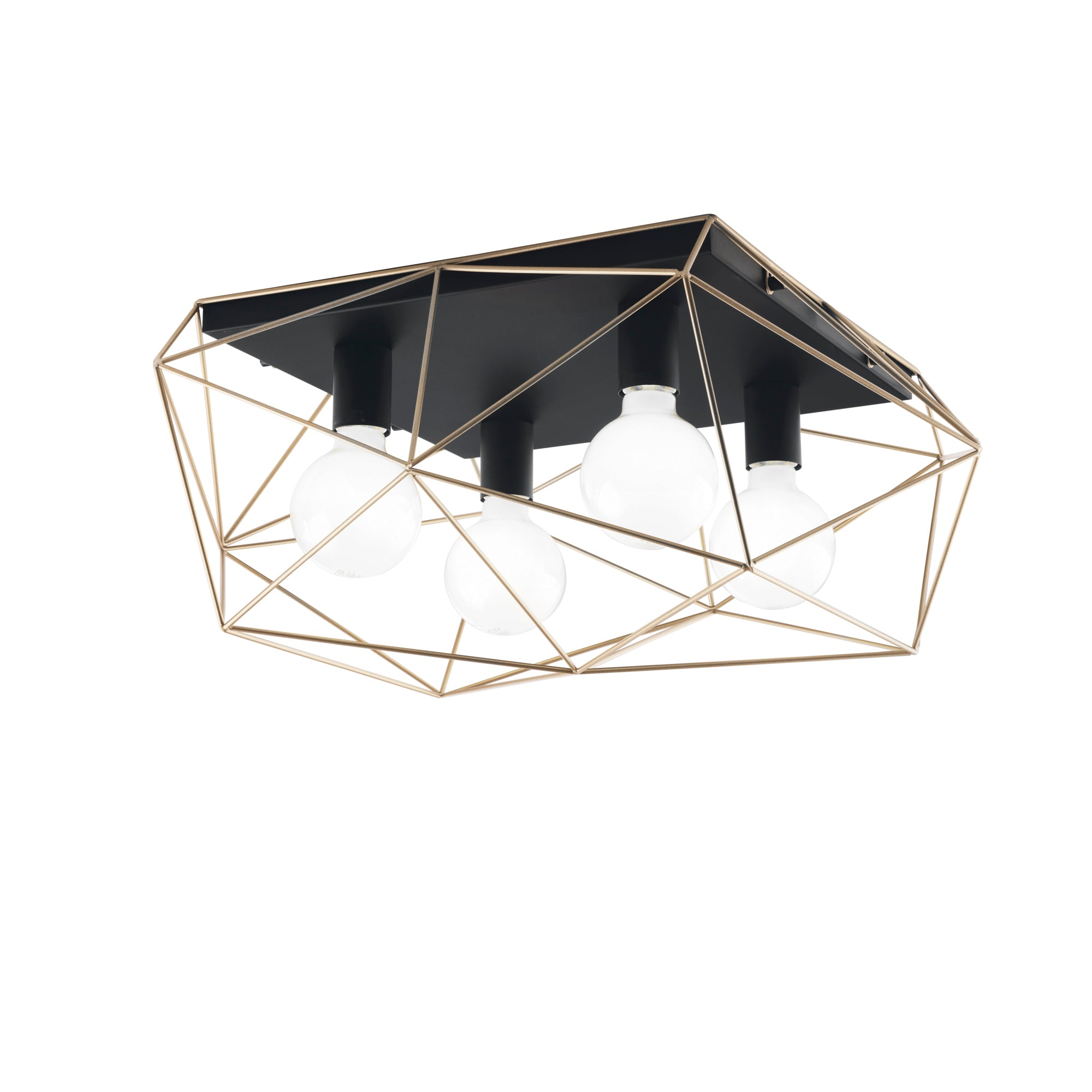 Plafoniera ABRAXAS in metallo dal design geometrico - FT-FeelThe