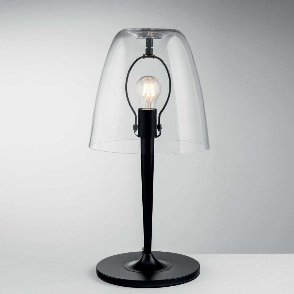 Lampada da tavolo ARES in vetro soffiato 56 cm