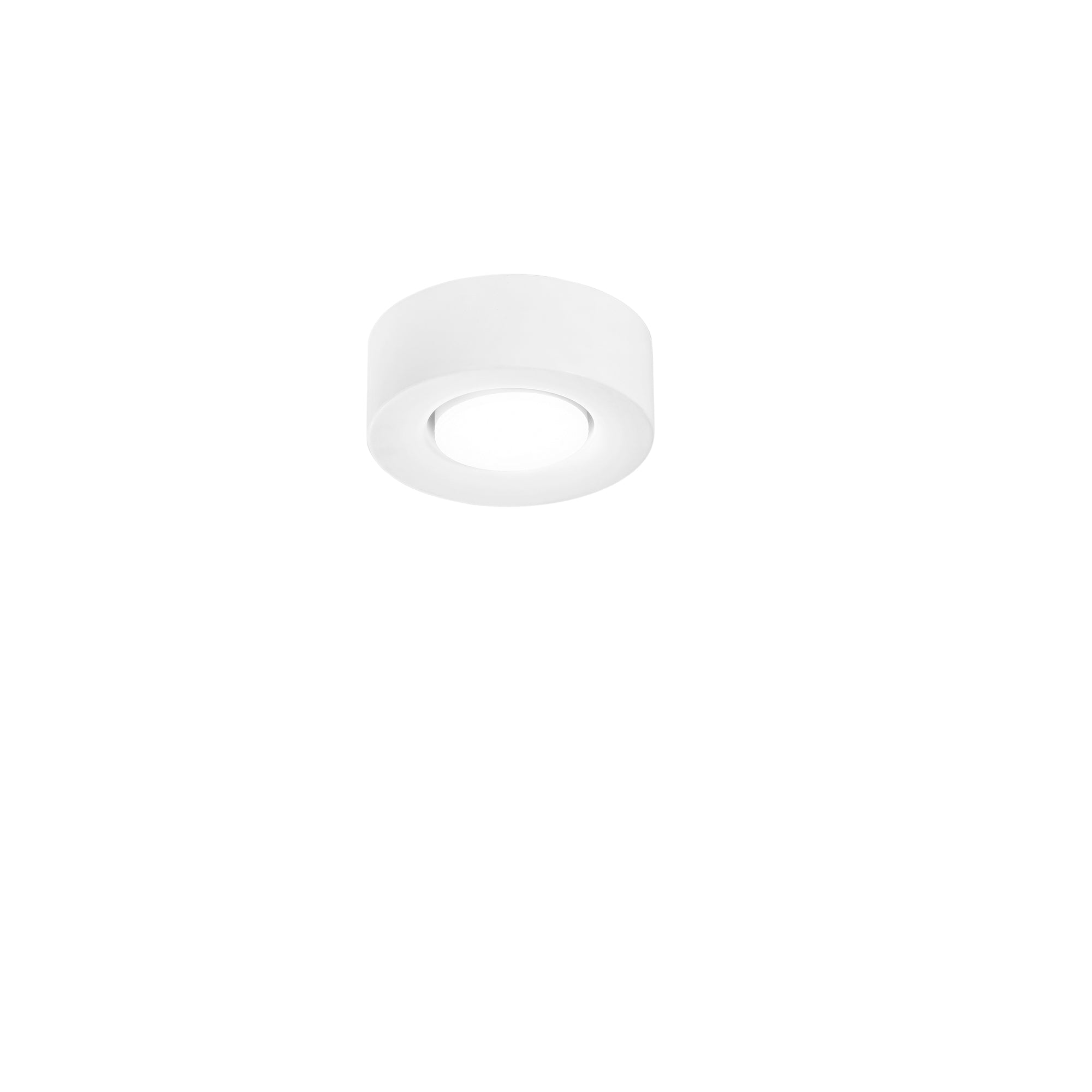 Plafoniera ATHEN rotonda in gesso verniciabile - FT-FeelThe