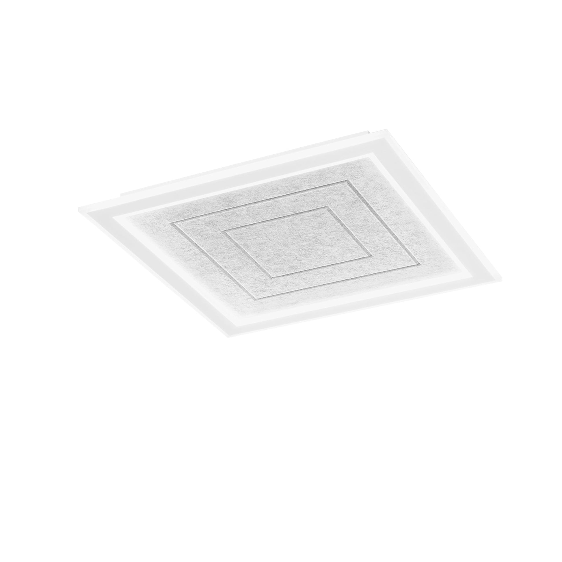 Pannello LED Aux quadrato grigio