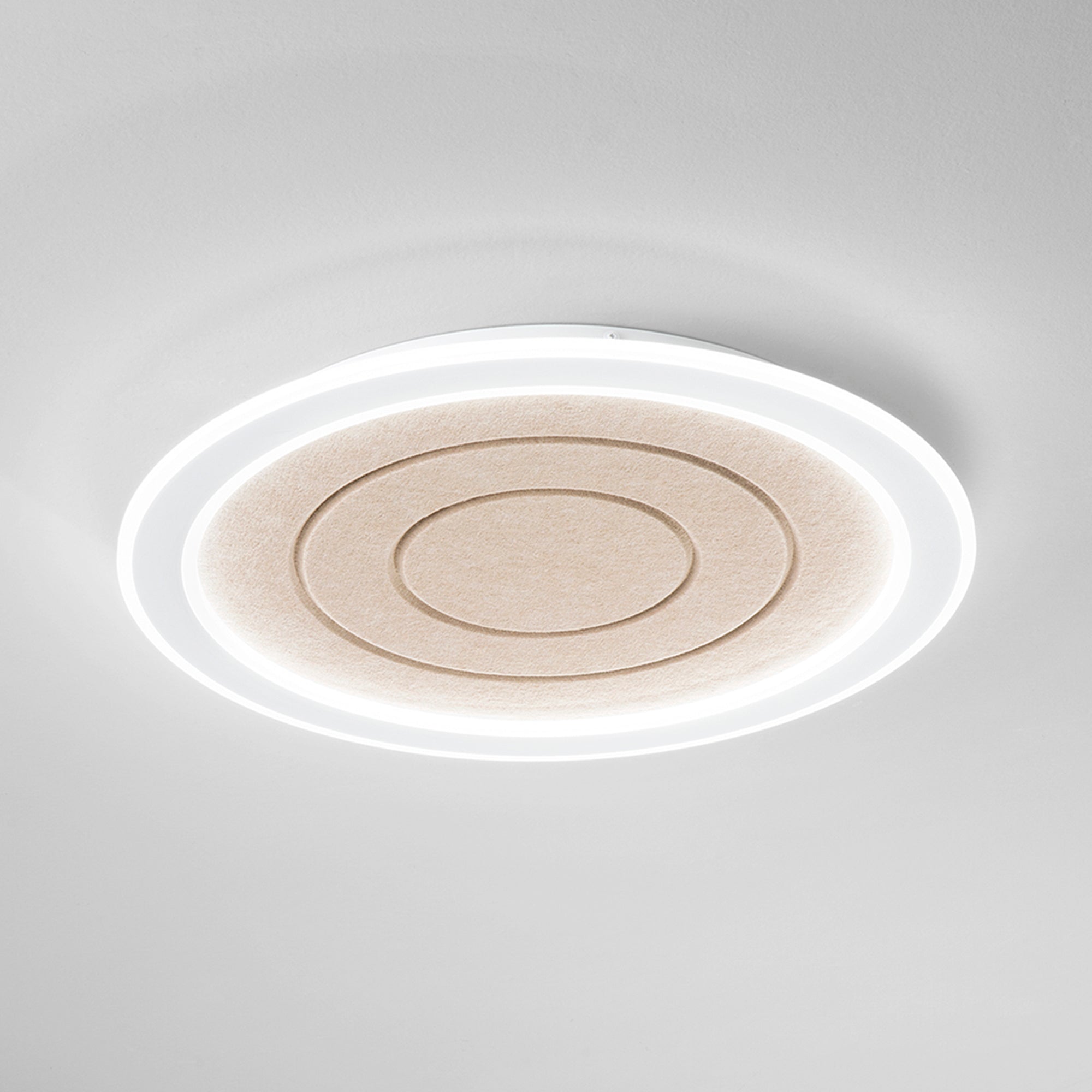 Pannello LED Aux rotondo beige - immagine tecnica