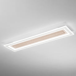 Pannello LED Aux rettangolare beige - immagine tecnica