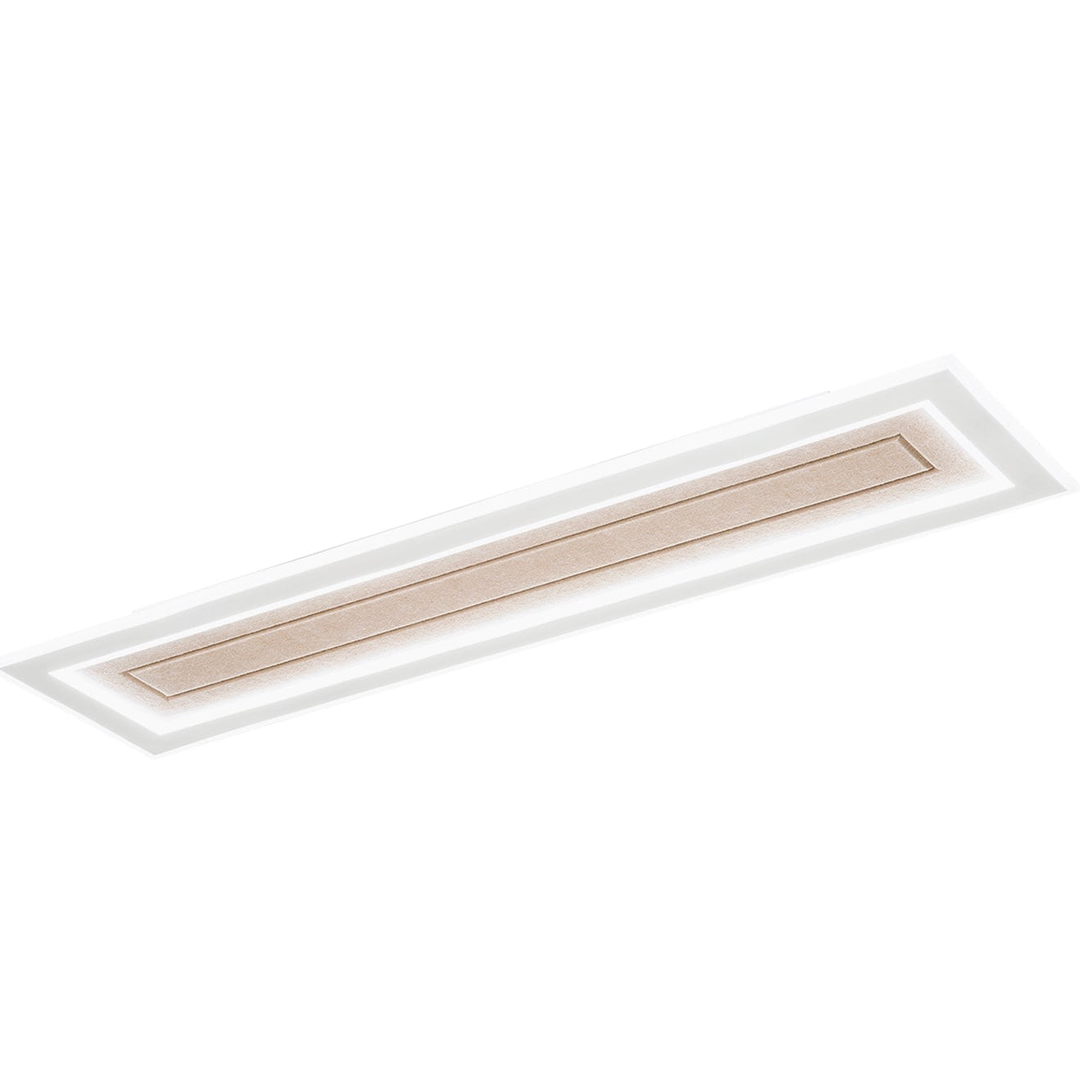 Pannello LED Aux rettangolare beige