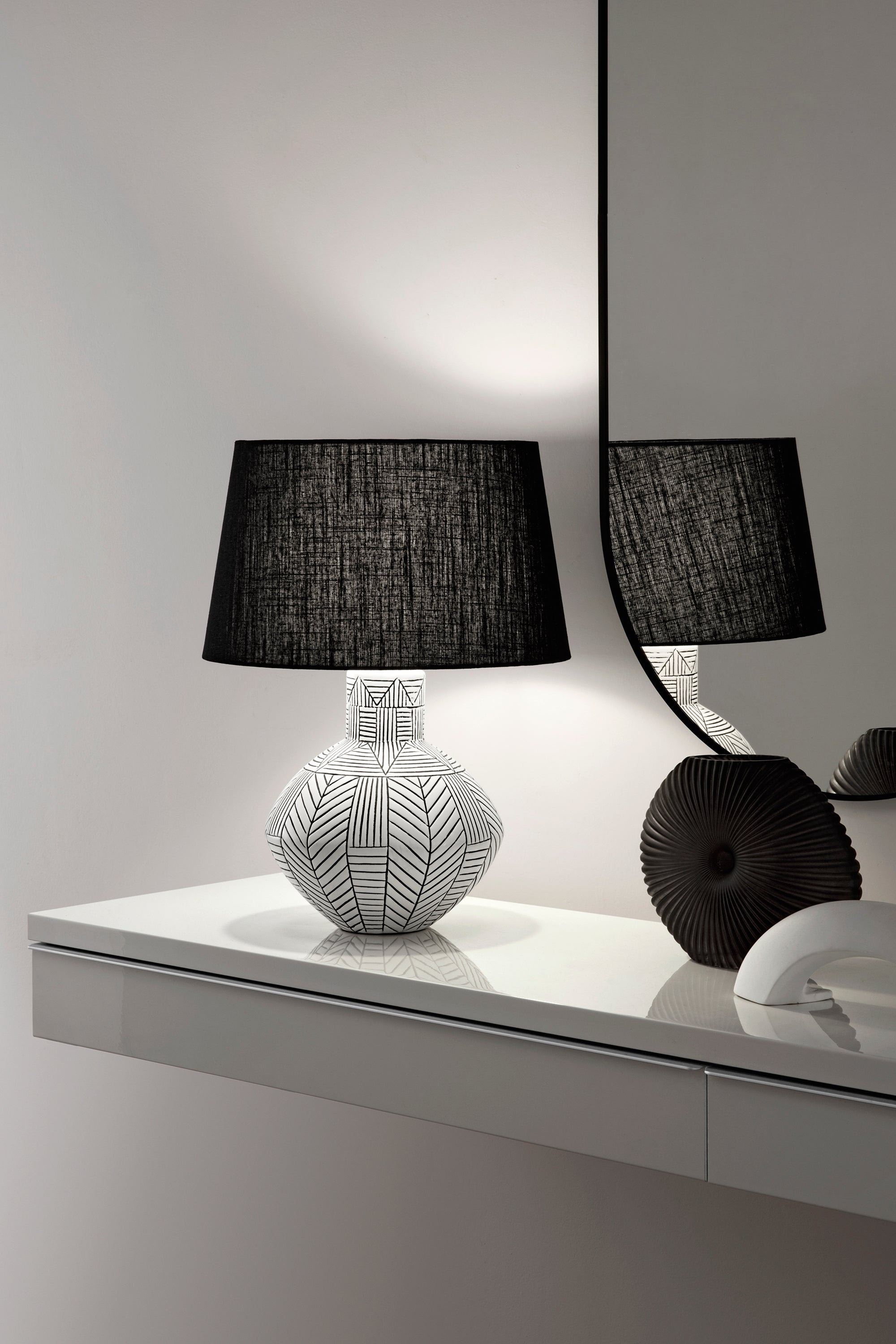 Lampada da tavolo Aztec in ceramica | FT Feel The