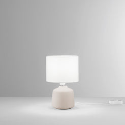 Lampada da tavolo Burano bianca - foto tecnica