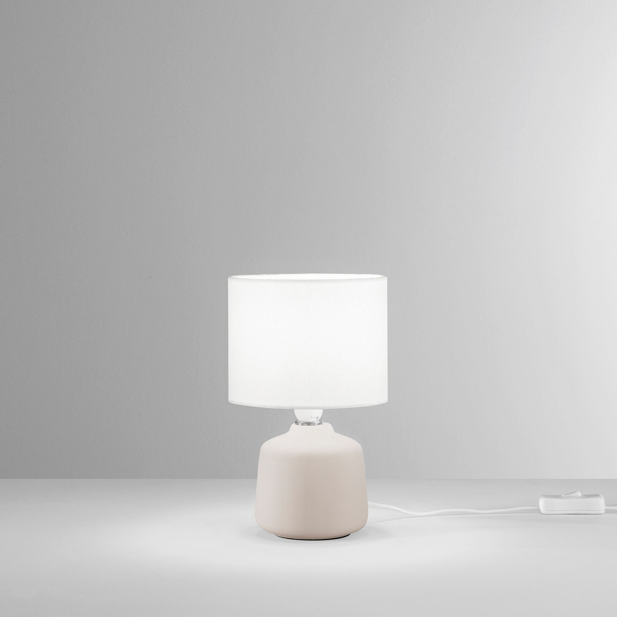 Lampada da tavolo Burano bianca - foto tecnica