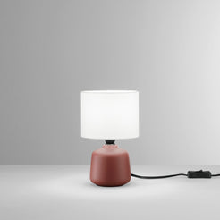 Lampada da tavolo Burano rosso - foto tecnica