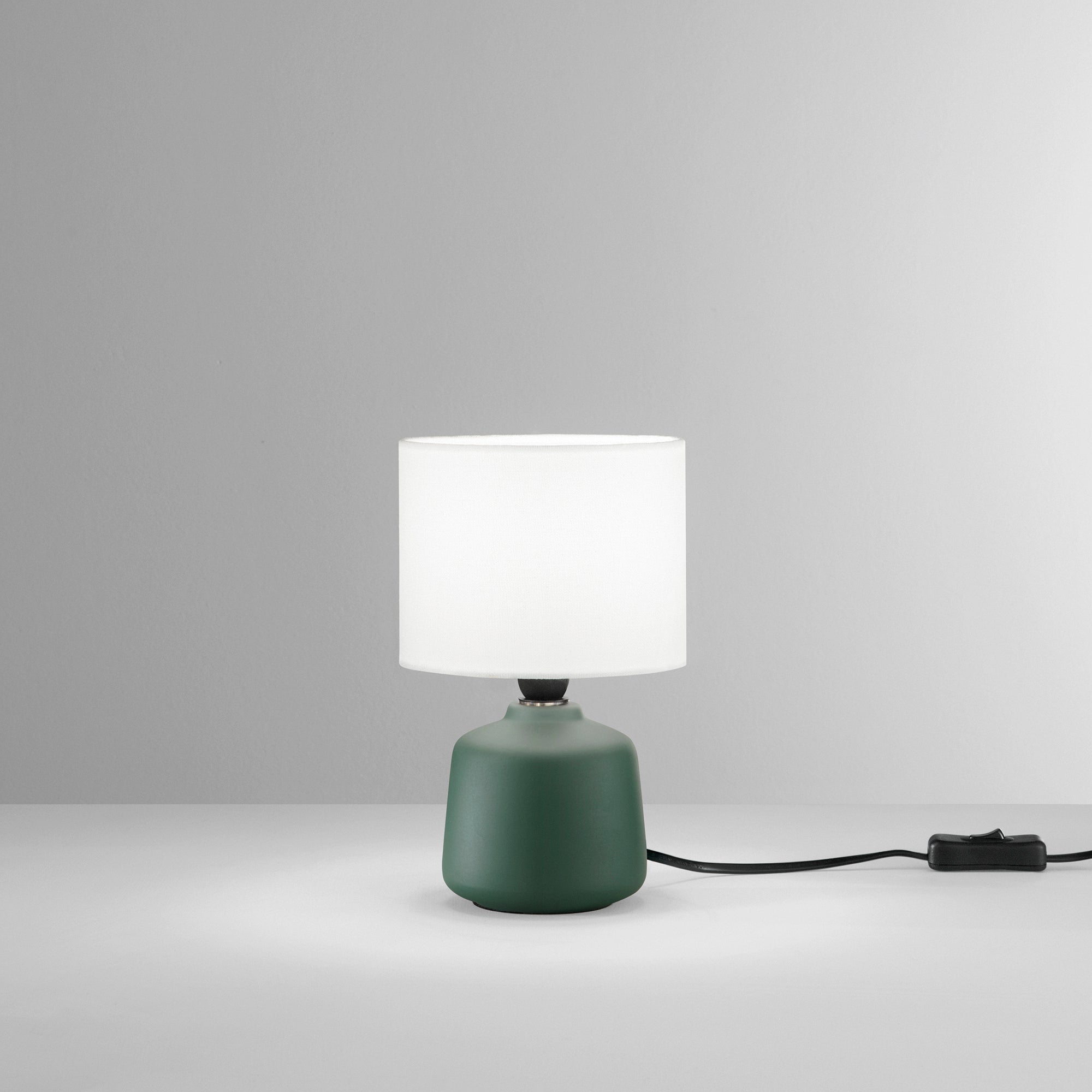 Lampada da tavolo Burano verde - foto tecnica