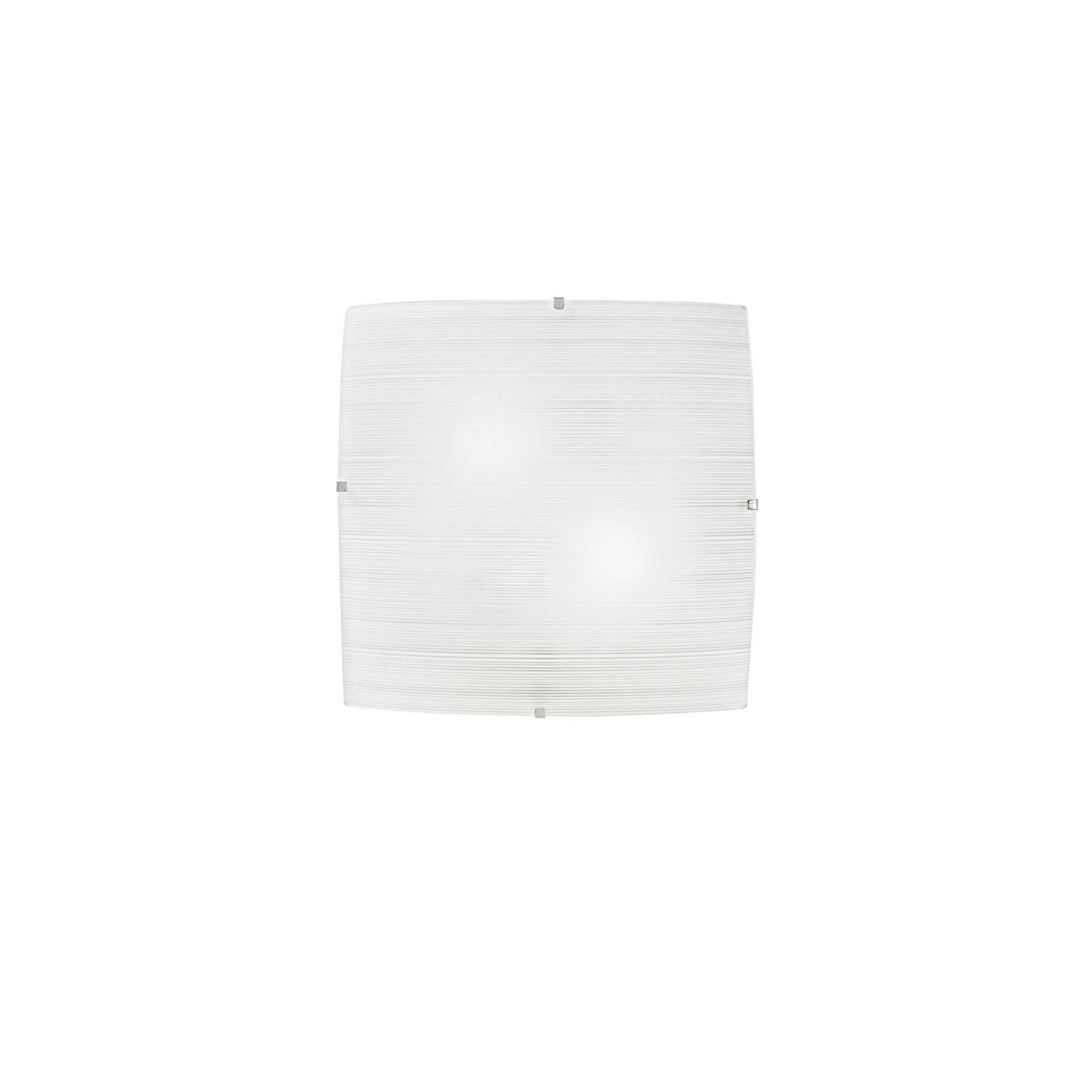 Lámpara de techo CELINE de cristal blanco