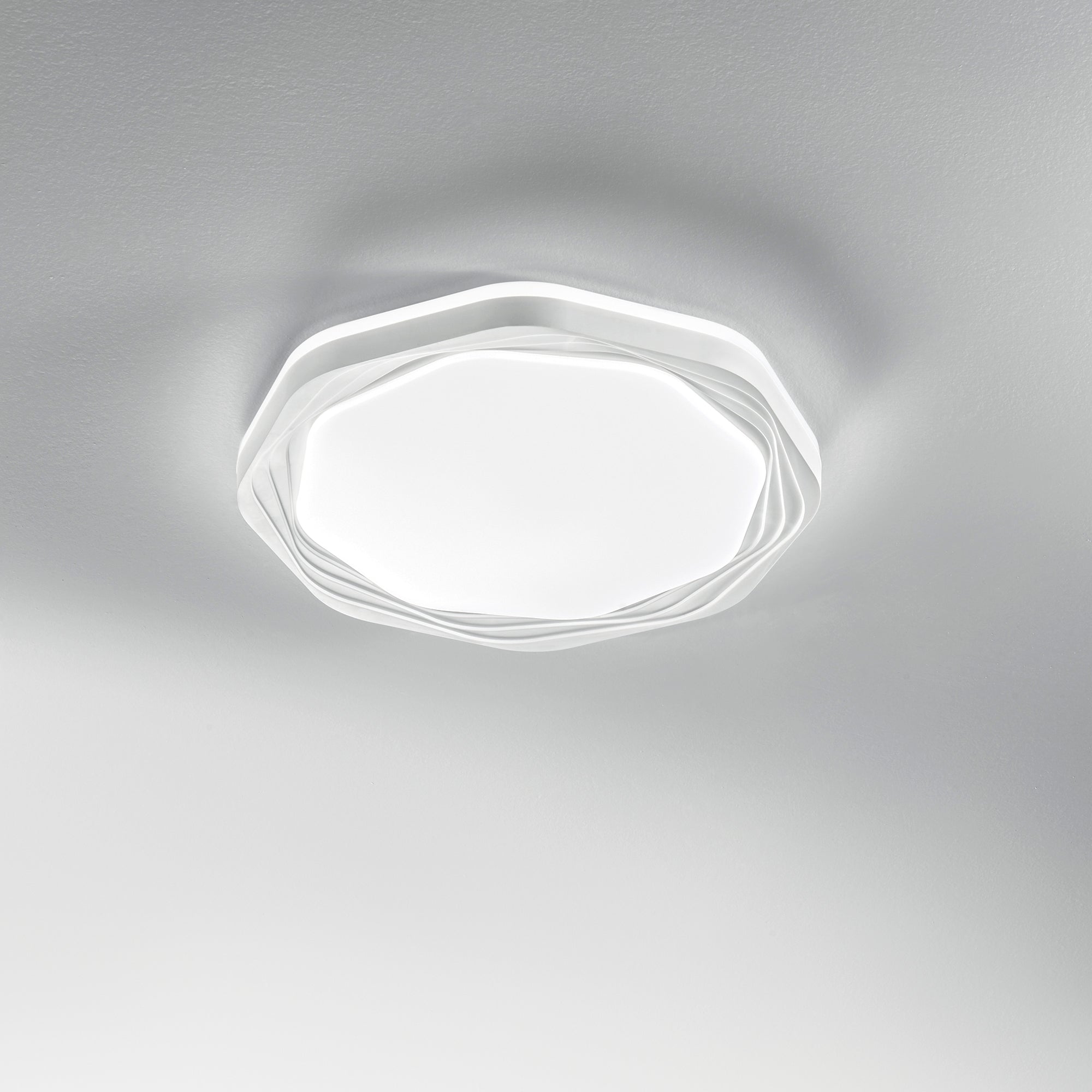Lámpara de techo LED DAISY con retroiluminación, regulador CCT+ y función WIFI