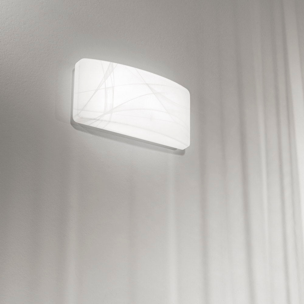 Applique LED Dyana in vetro satinato - Funzione CCT