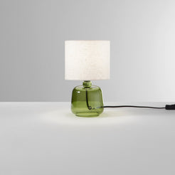 Lume Emerald verde - Foto sfondo grigio