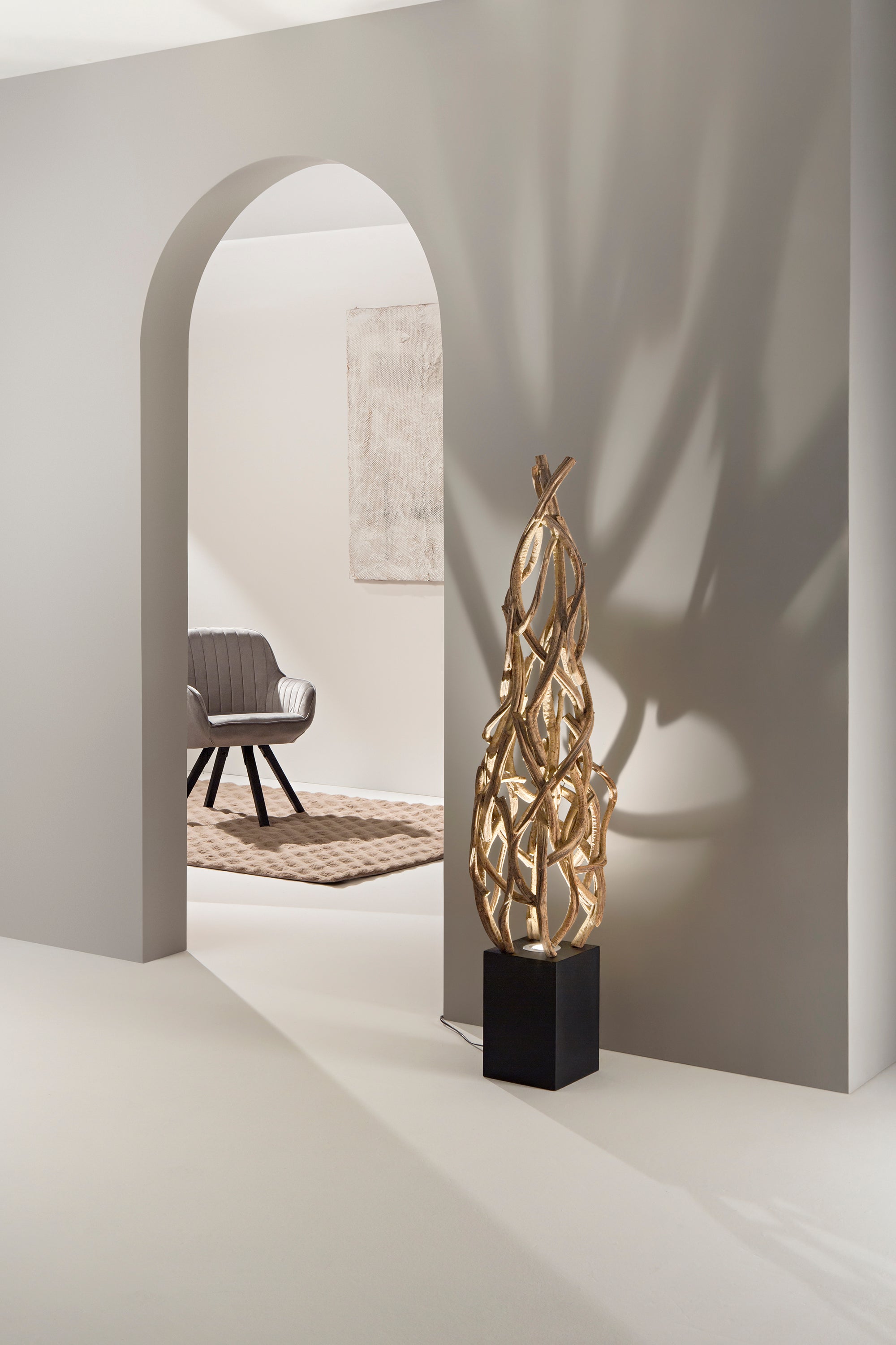 Piantana EPIGEA in legno artigianale | FT Feel The