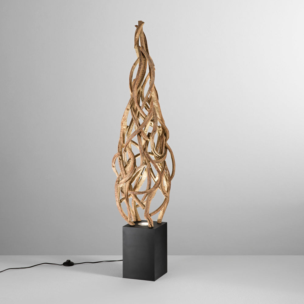 Piantana EPIGEA in legno artigianale | FT Feel The