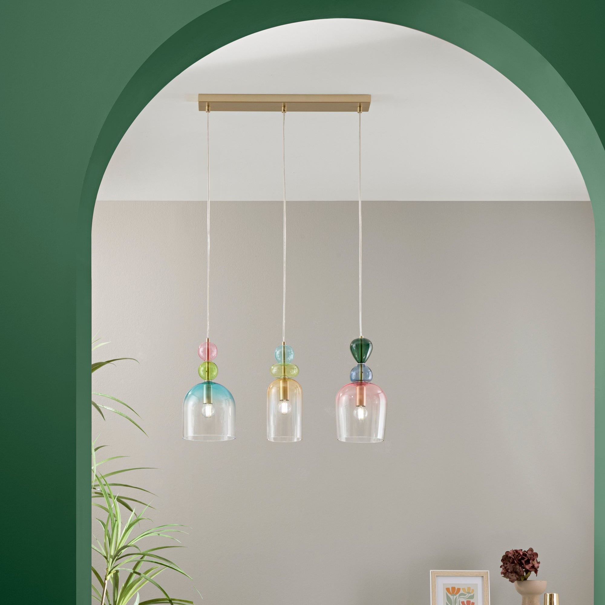 Sospensione in vetro Gaudì | FT Feel The