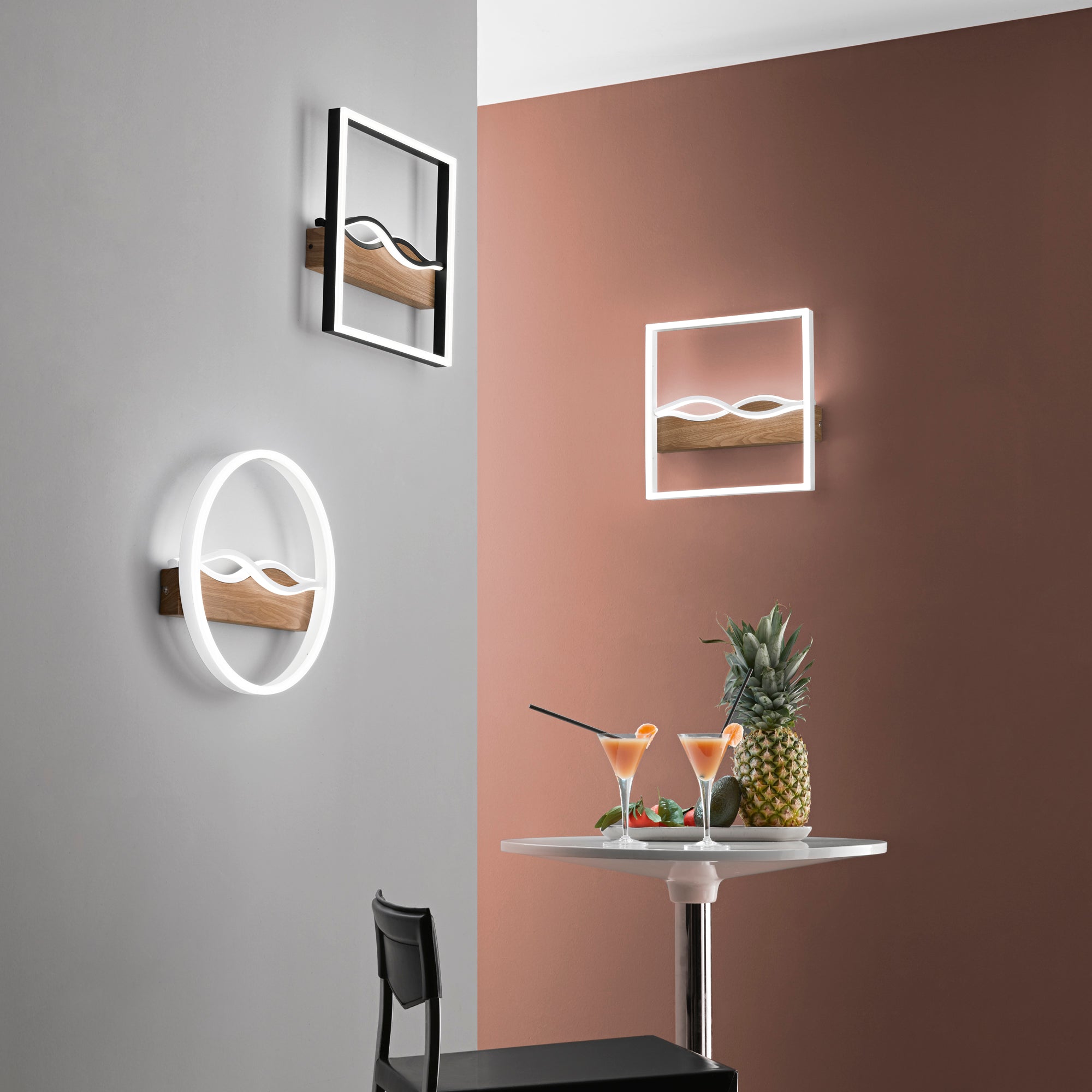 Plafoniera LED Hawaii foto ambientata