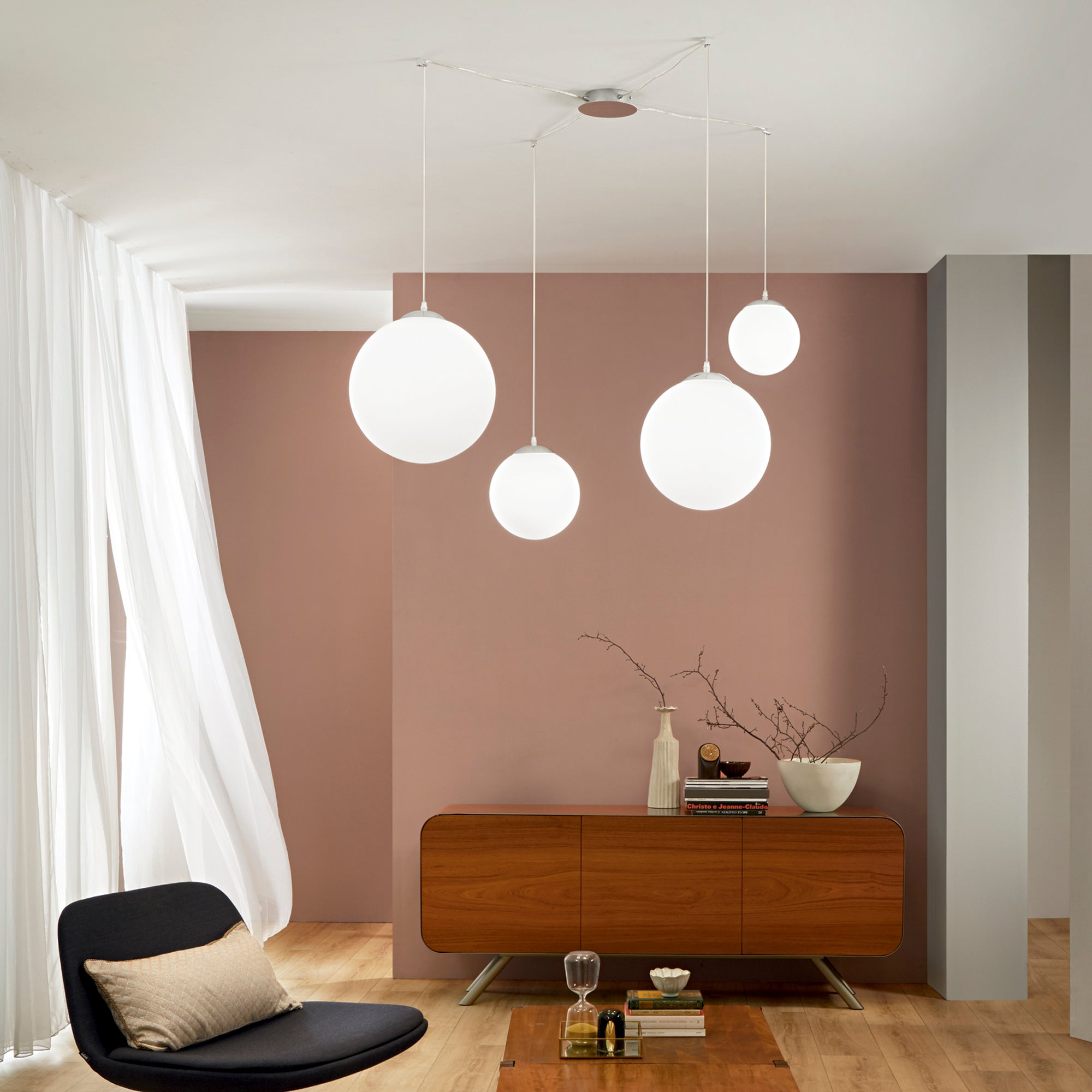 CITY pendant lamp (4XE27)