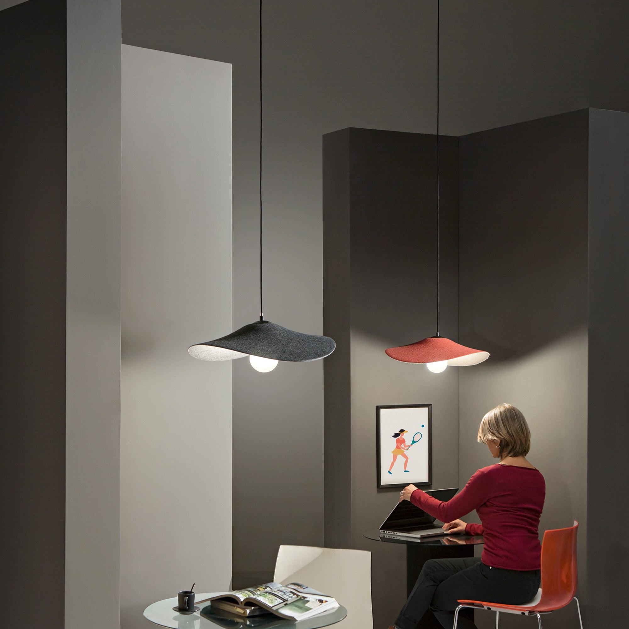 Sopensione Lenglen in feltro | FT Feel The