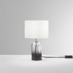 Lume London in vetro grigio | Sfondo grigio