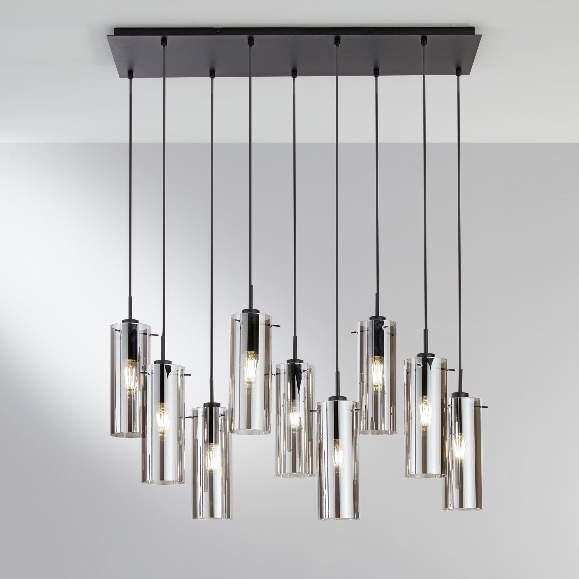 Sospensione lineare MAGIC, nove diffusori - FT-FeelThe