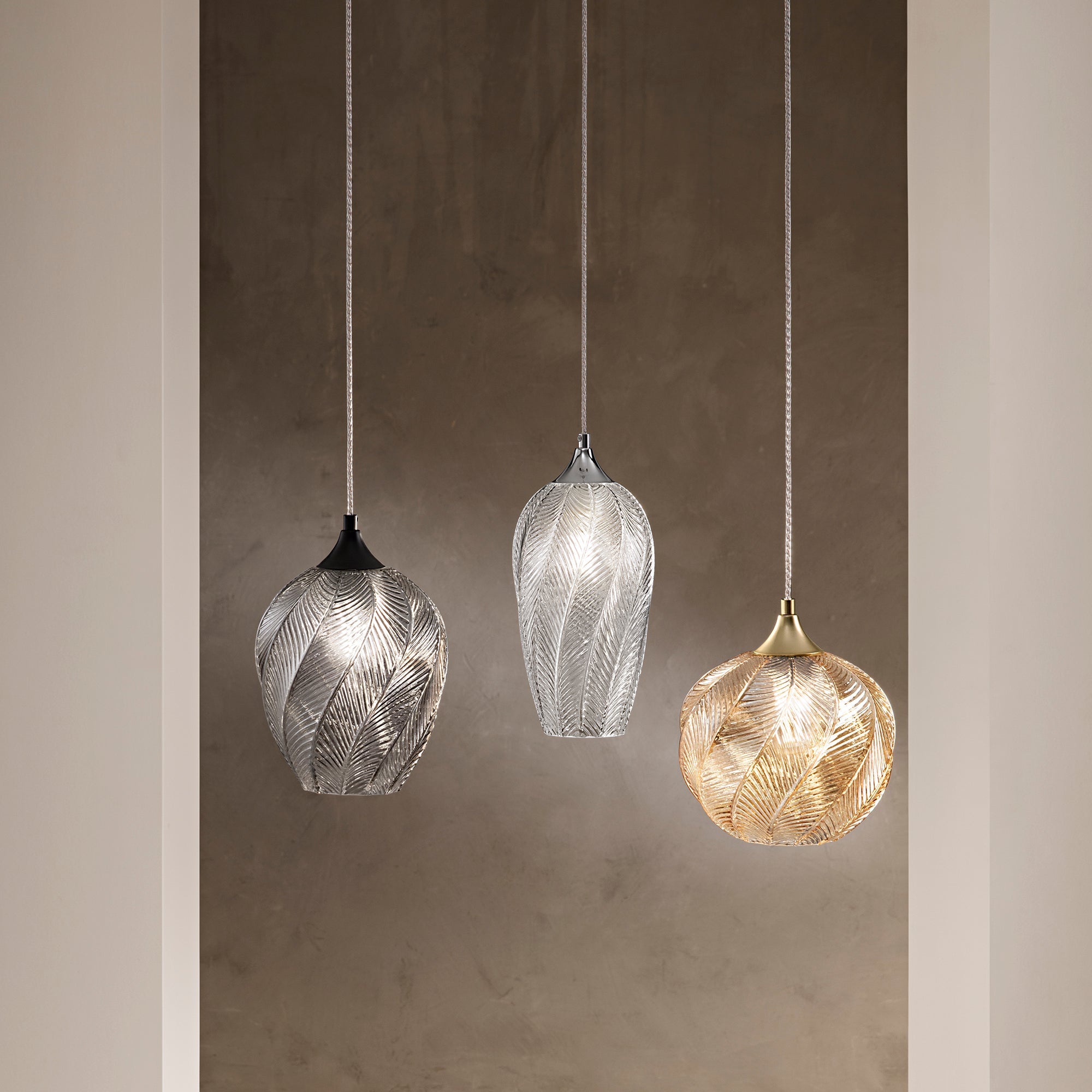 Sospensione Majesty in vetro | FT Feel The