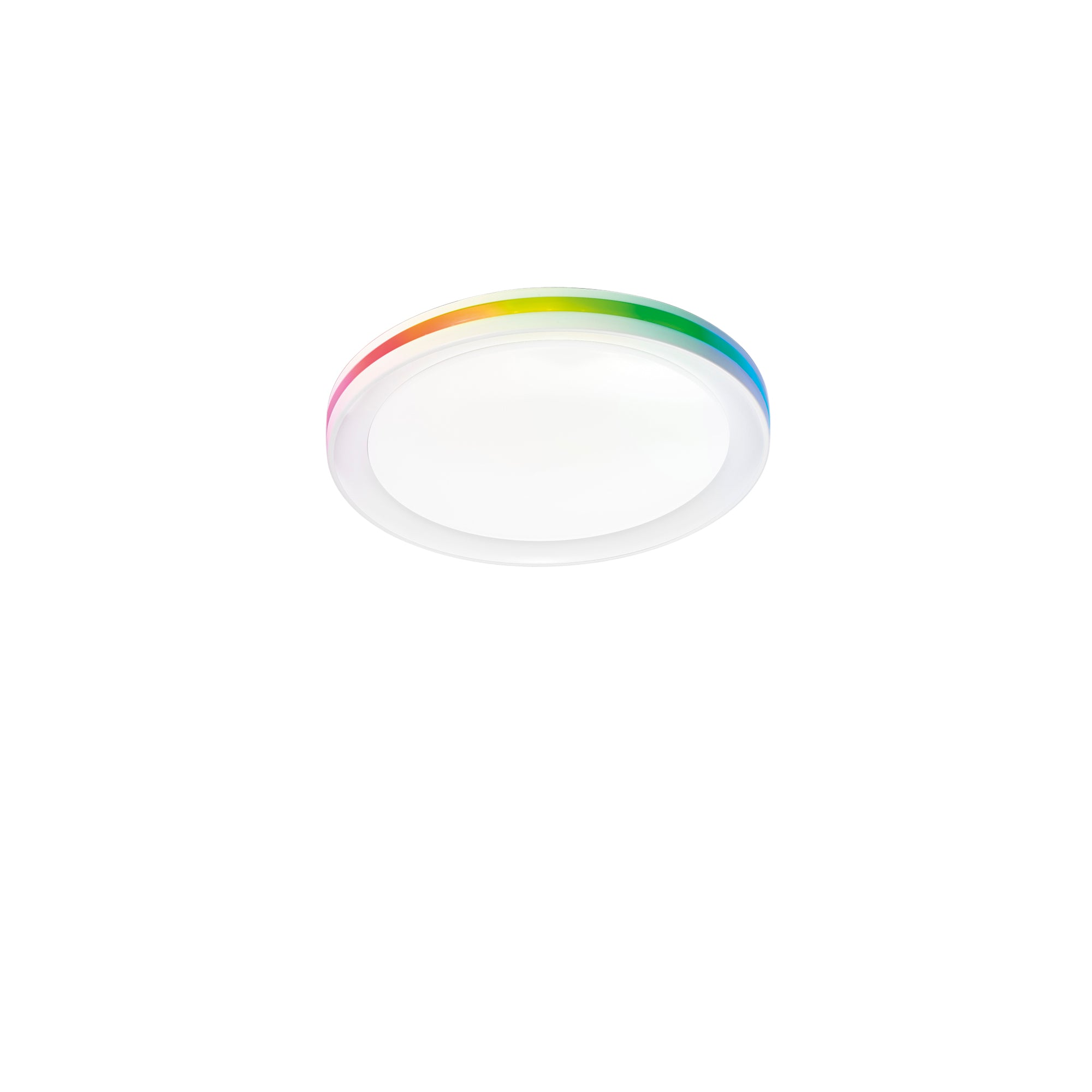 Plafonnier LED MAKEUP blanc avec fonction CCT et RGB 35W 40x40 cm.