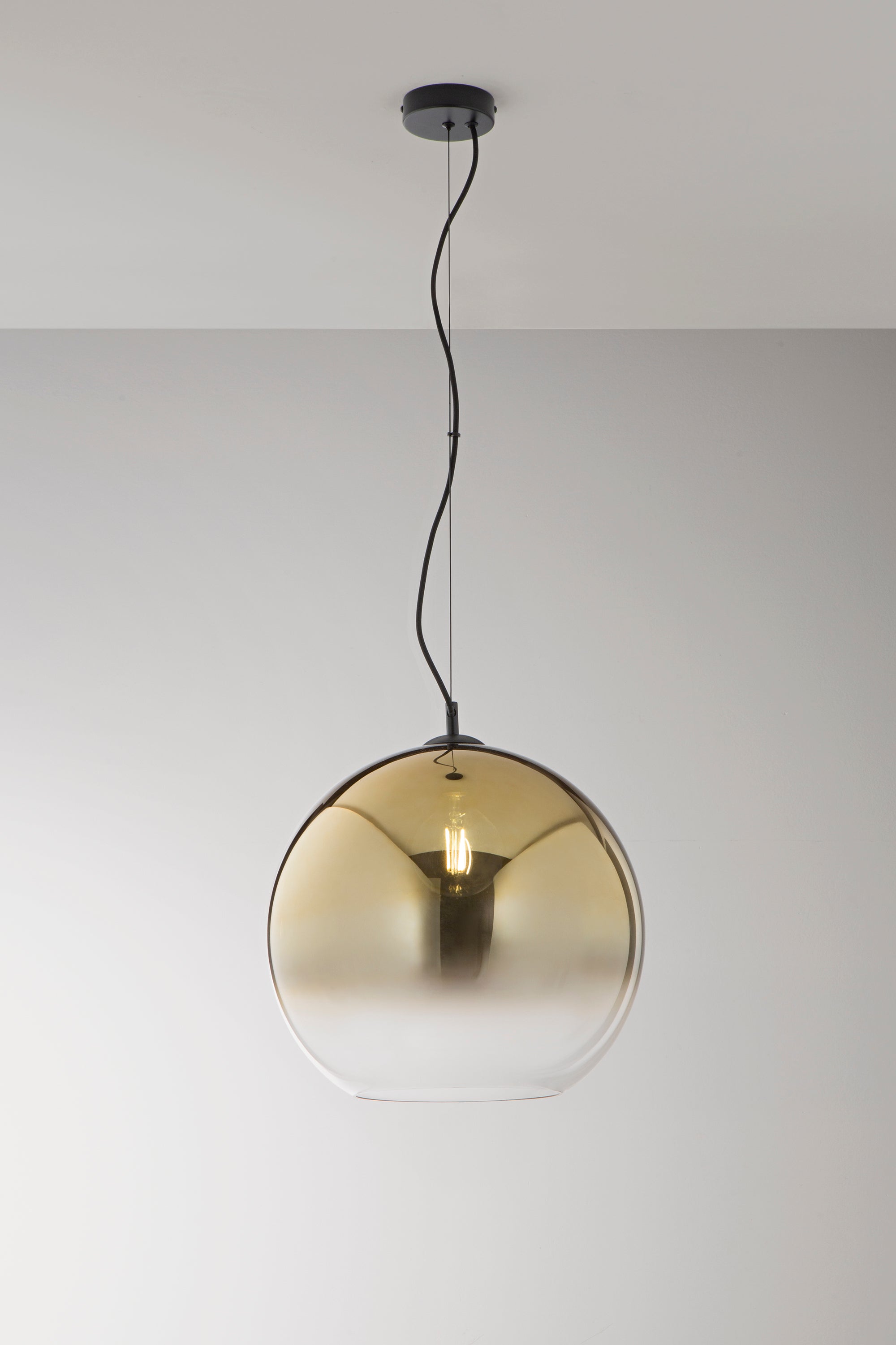 Sospensione MARTE in vetro con decoro sfumato | FT Feel The