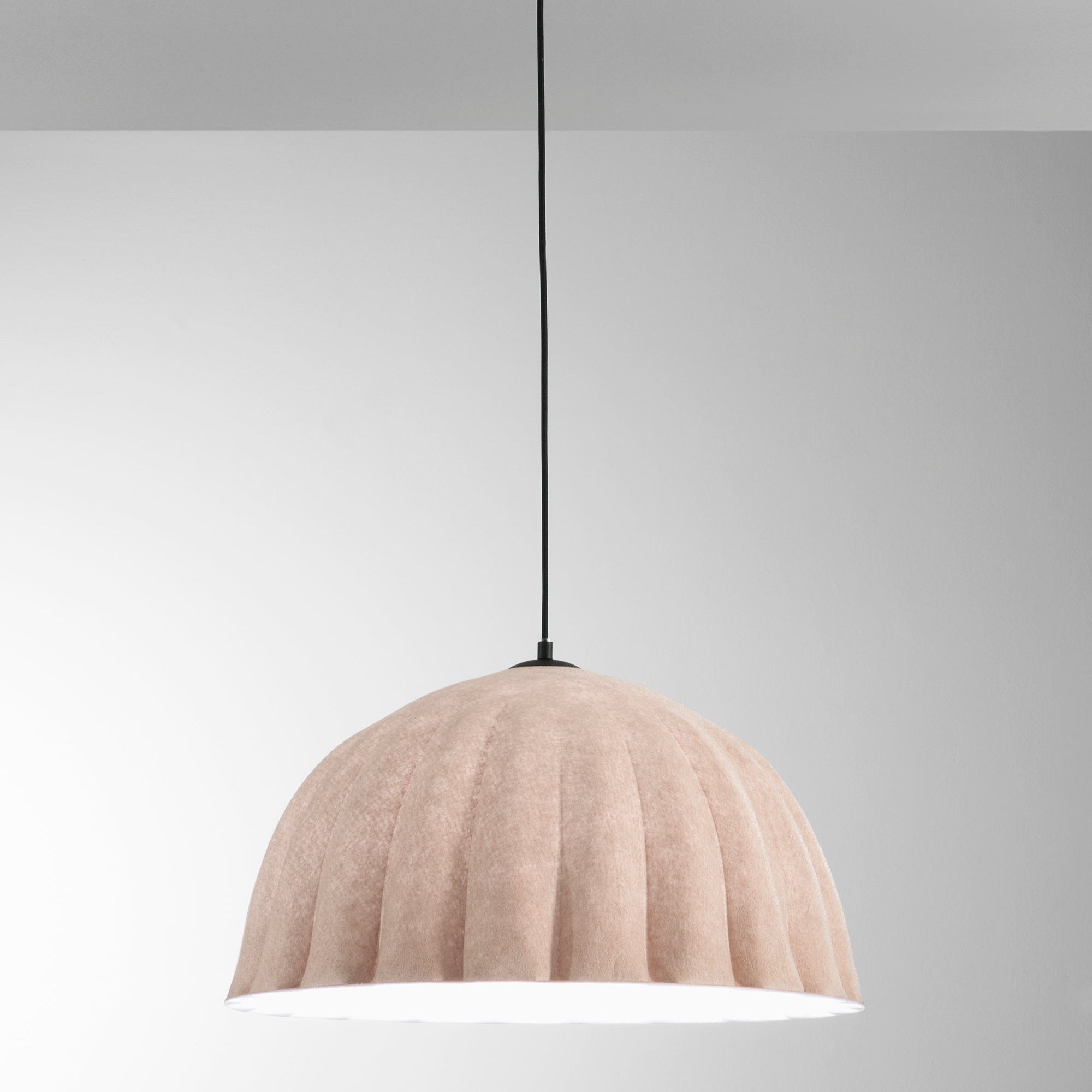 Sospensione MIDI in feltro kaki