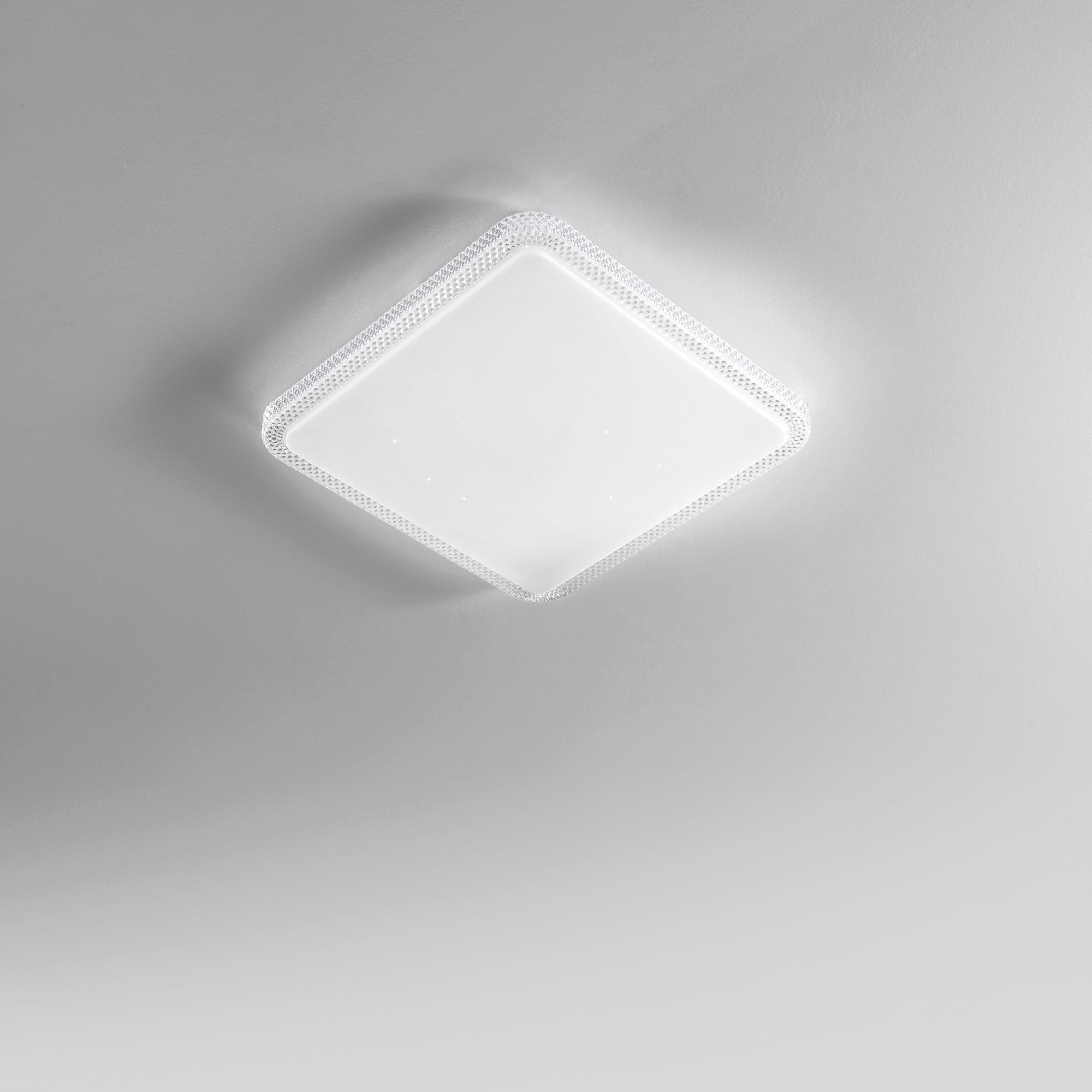 Lámpara de techo PIXEL cuadrada con función Wi-Fi