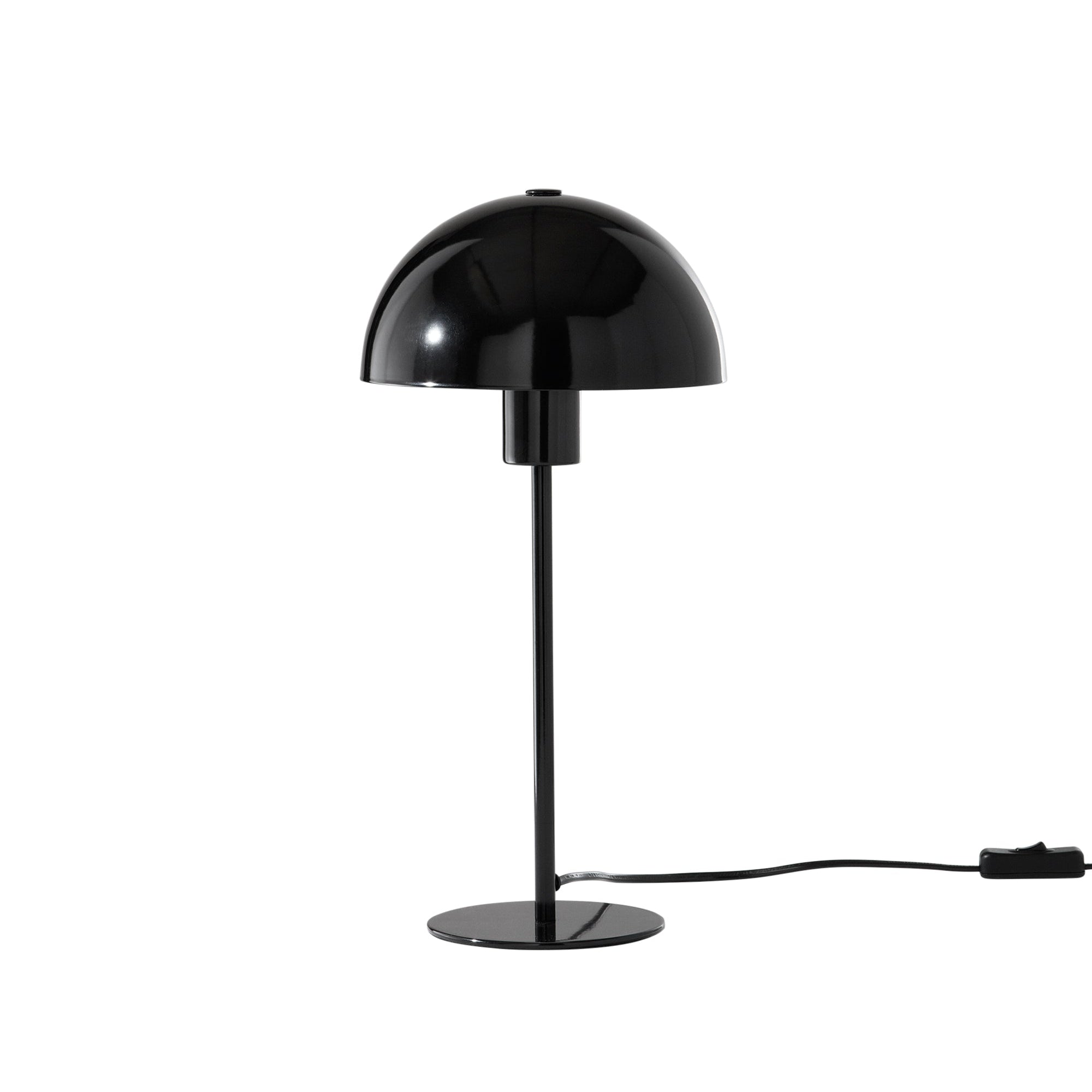 Lampada da tavolo Popart nera