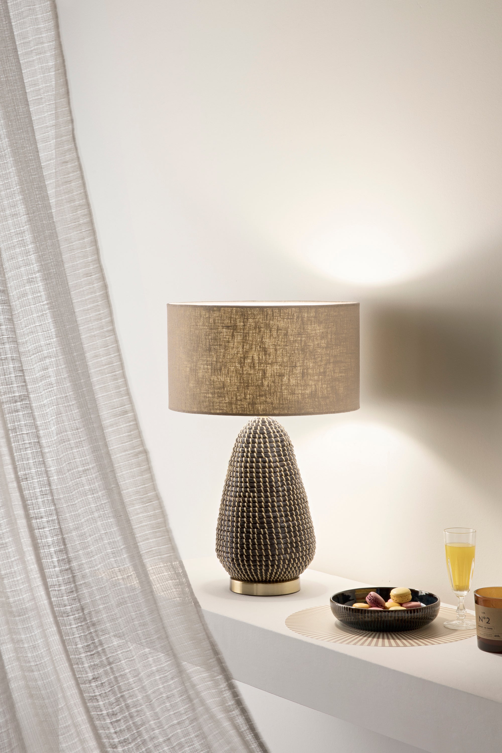 Lume POSIDONIA in erba marina intrecciata | FT Feel The