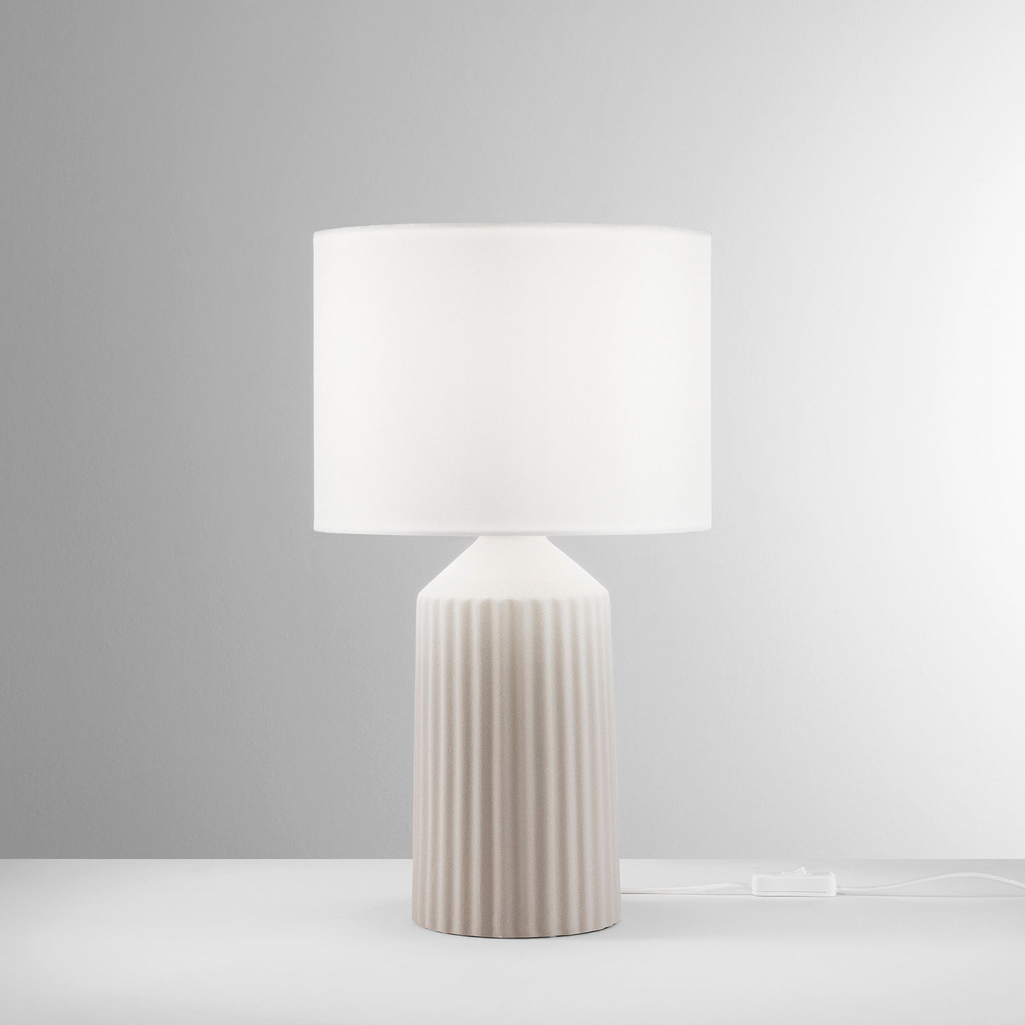 Lampada da tavolo Sahara beige - foto tecnica