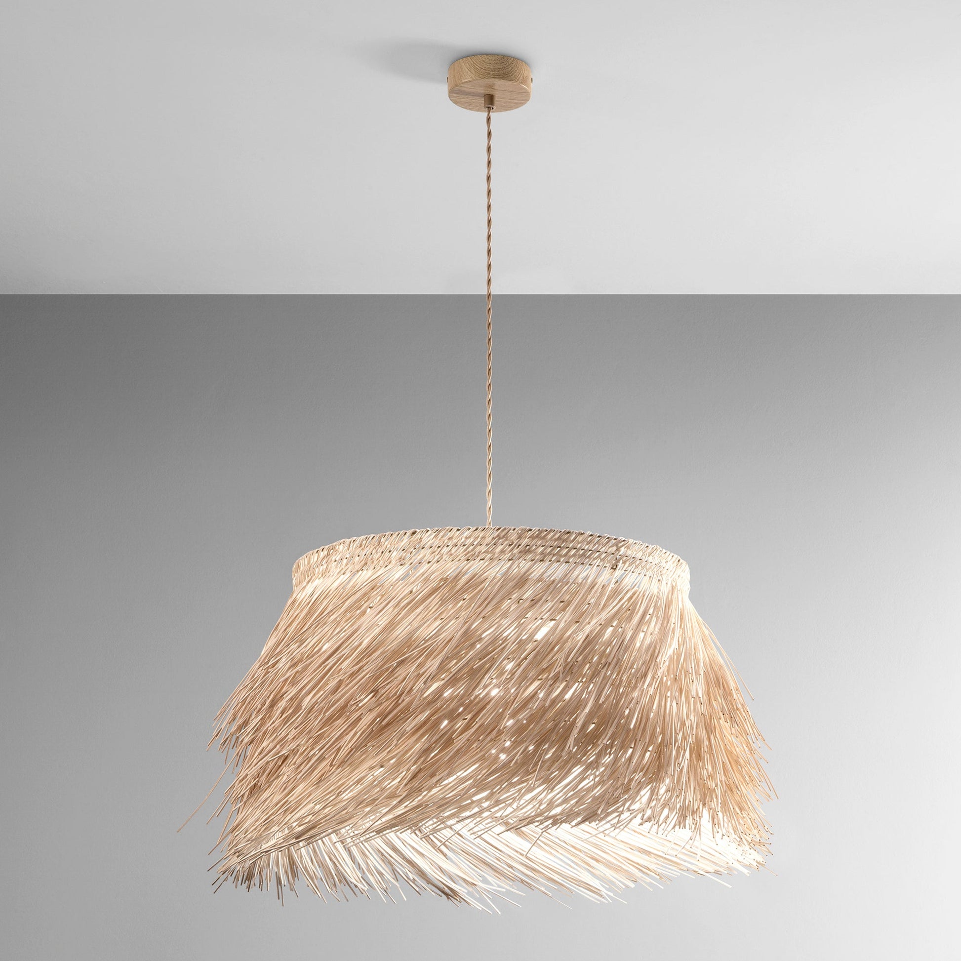 Sospensione Samoa in rattan | FT Feel The