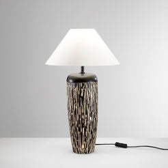 Lampada da tavolo Savana | Foto sfondo grigio