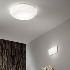Applique LED Sinope in vetro - Foto ambientata