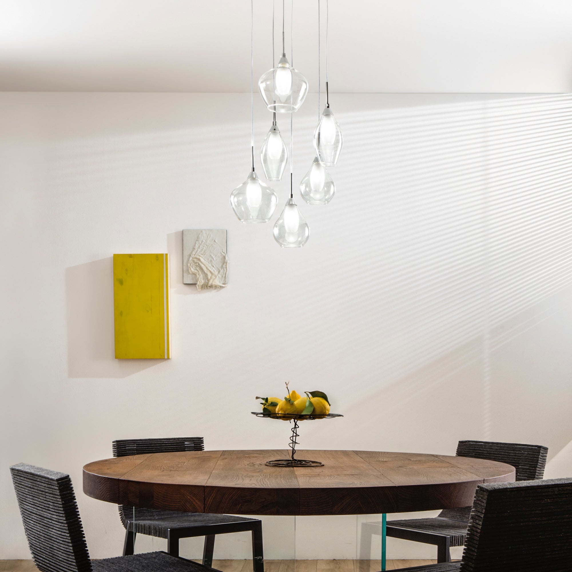 Lampadario a sospensione SKYLINE (6xG9) - FT-FeelThe