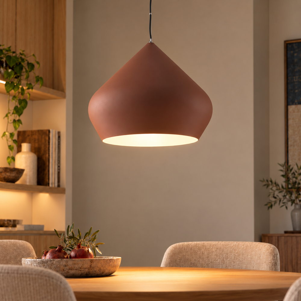 Lampada a sospensione THOLOS Ø52 cm in metallo
