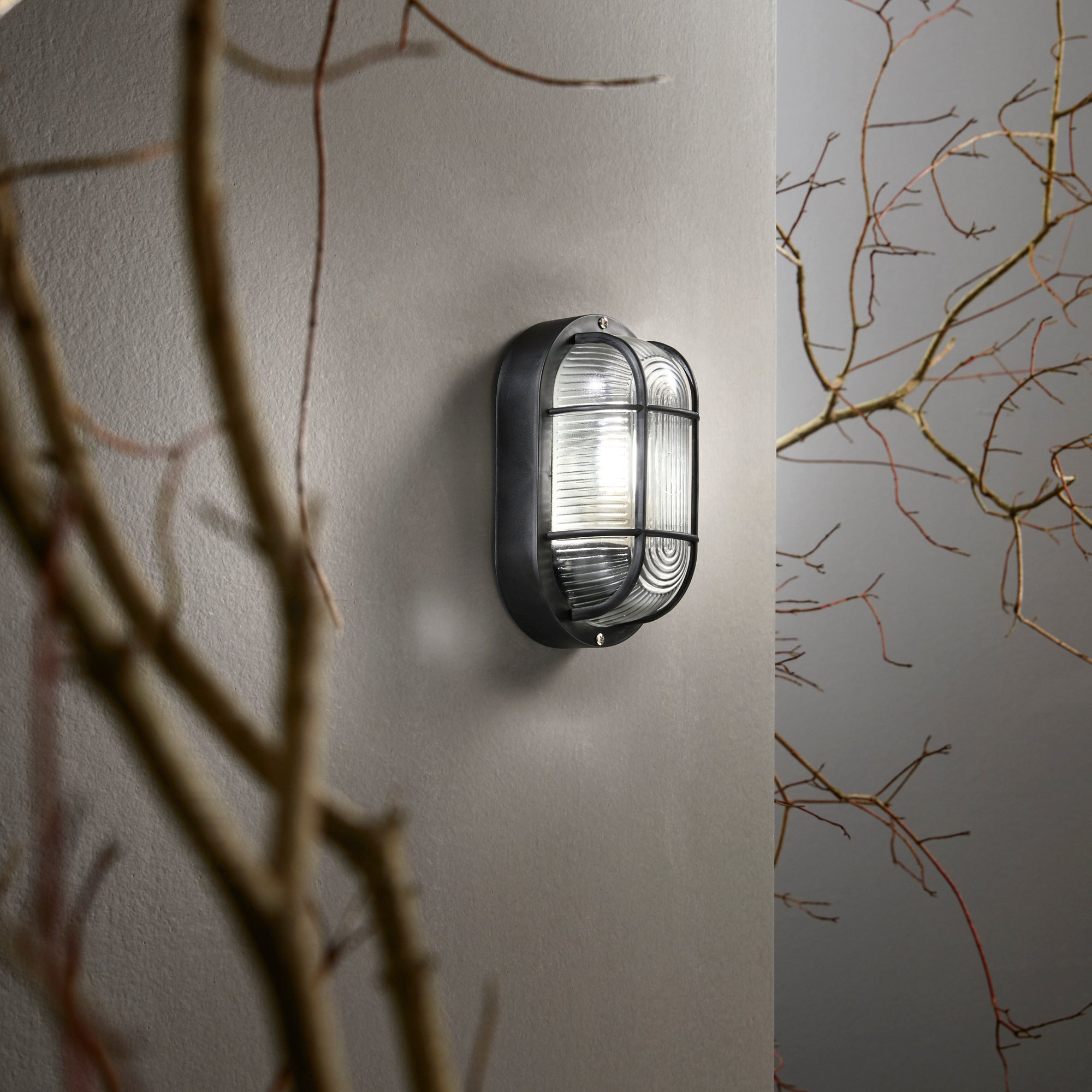 Plafoniera da esterno TURTLE con diffusore in vetro IP54 - FT-FeelThe